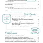 Menu Le Béret Casablanca August 2023 281514-111400
